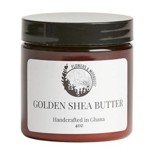 Flowers & Moondust Golden Shea Butter Lot of 3 Body Lotion 4oz Each Athleta  new